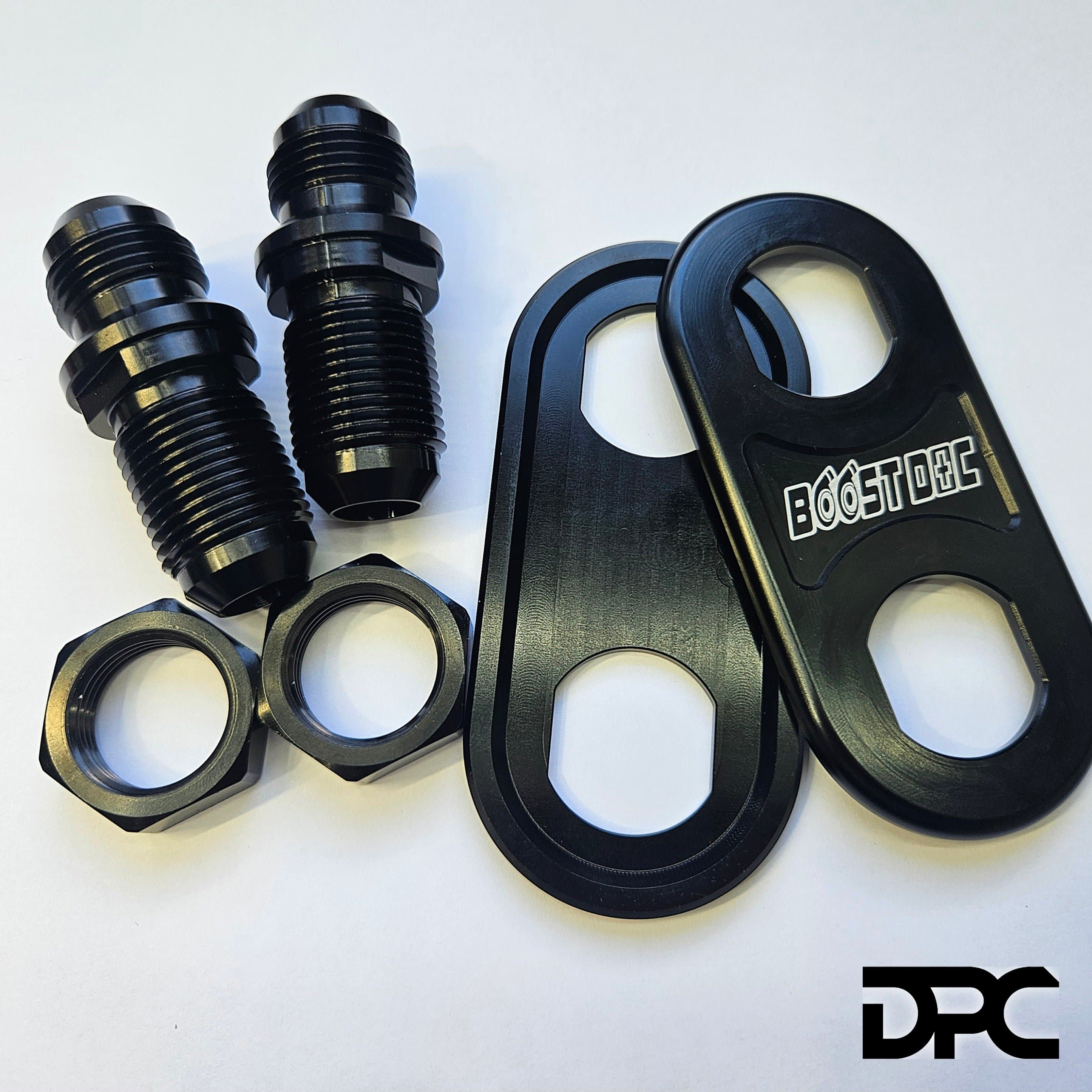 AN10 Billet Bulk-head Panel Kit. 6061 Oil Cooler, coolant Plumbing photo 1 of 1