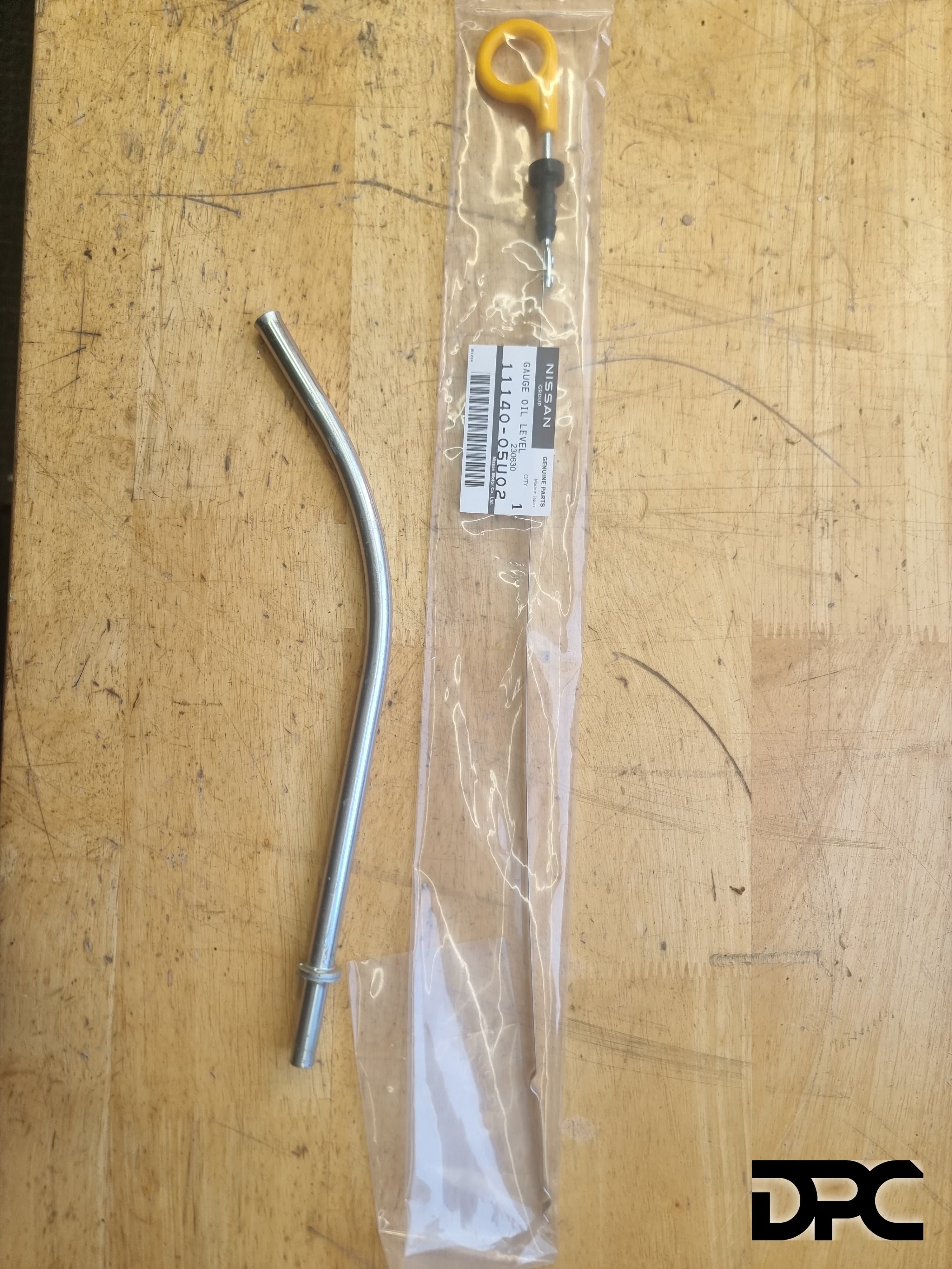Genuine RB26 Oil Dipstick & Tube Set - Nissan OEM photo 1 of 1