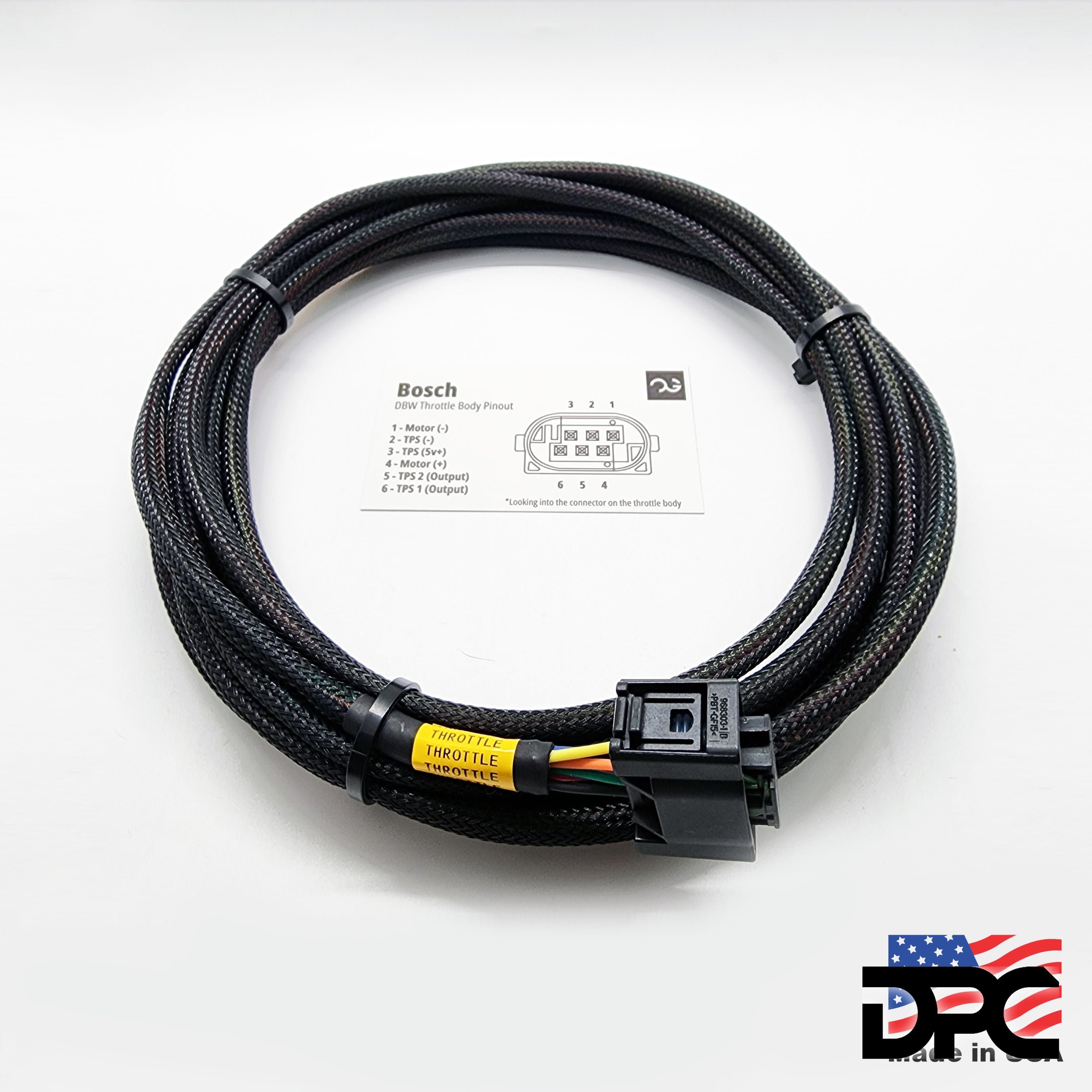 Bosch DBW Throttle Body Harness - 14ft Unterminated photo 1 of 1