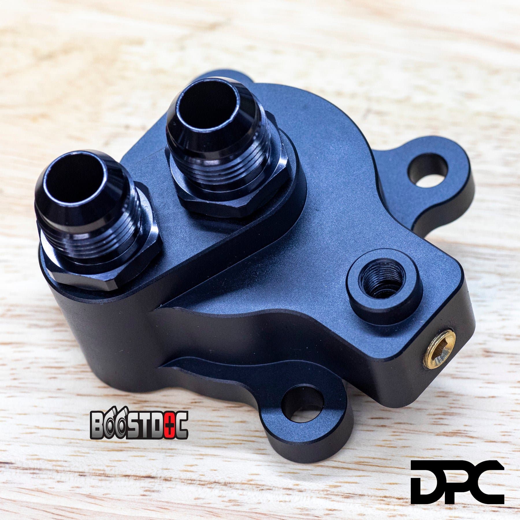 Billet RB Oil Cooler Outlets - for Remote Oil Cooler Kits photo 1 of 1