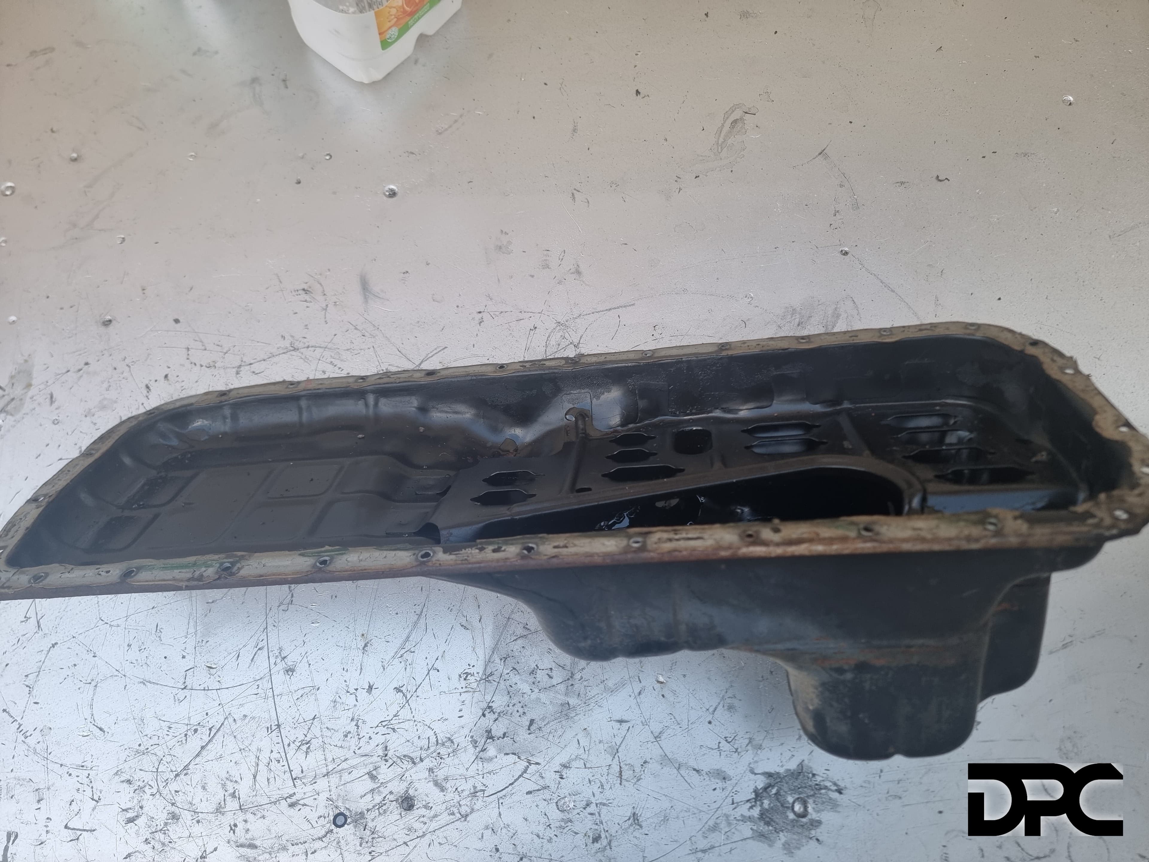 Used RB Deep Rear Hump Oil Pan photo 1 of 1