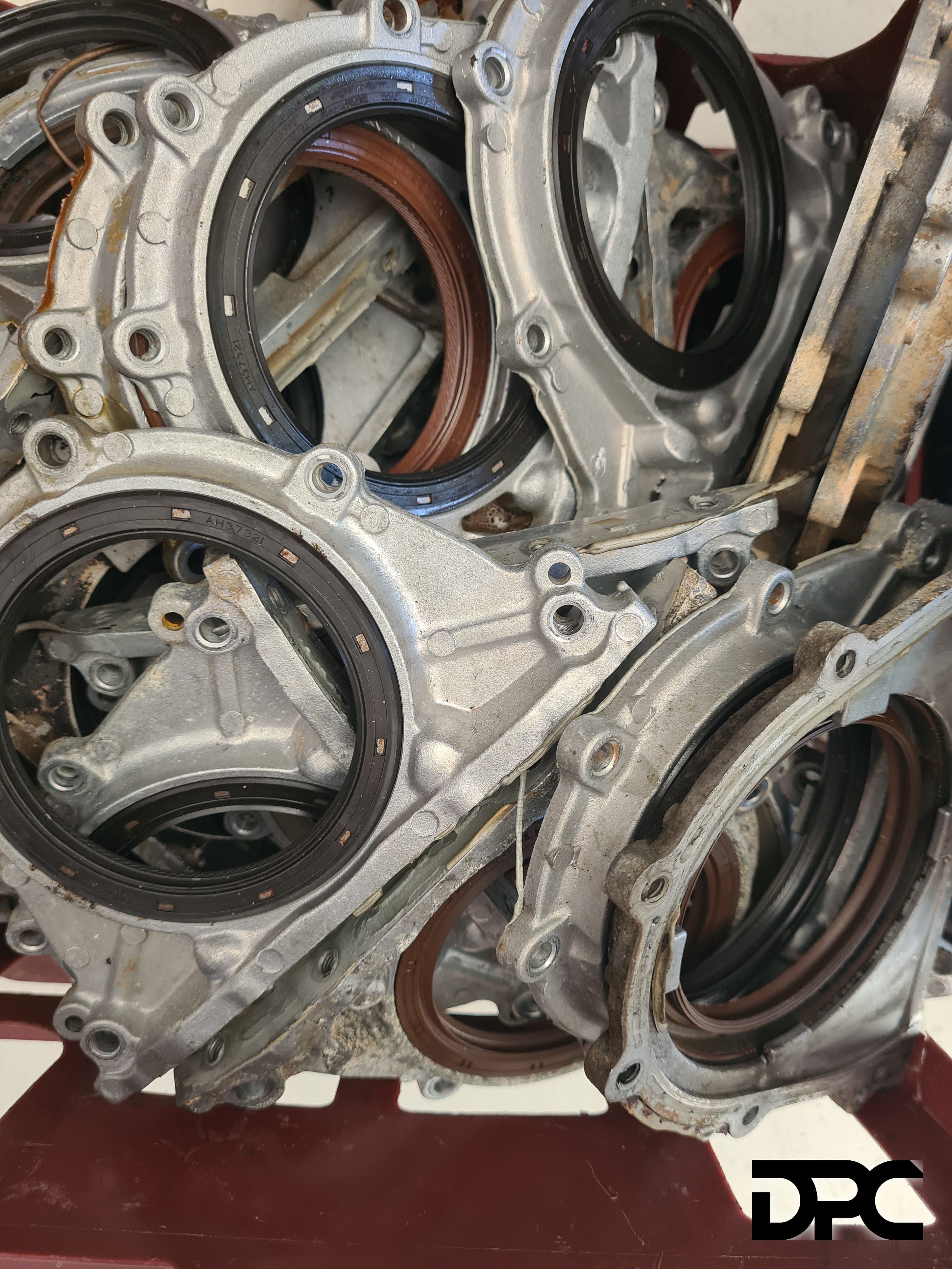 Used RB rear main seal housing photo 1 of 1